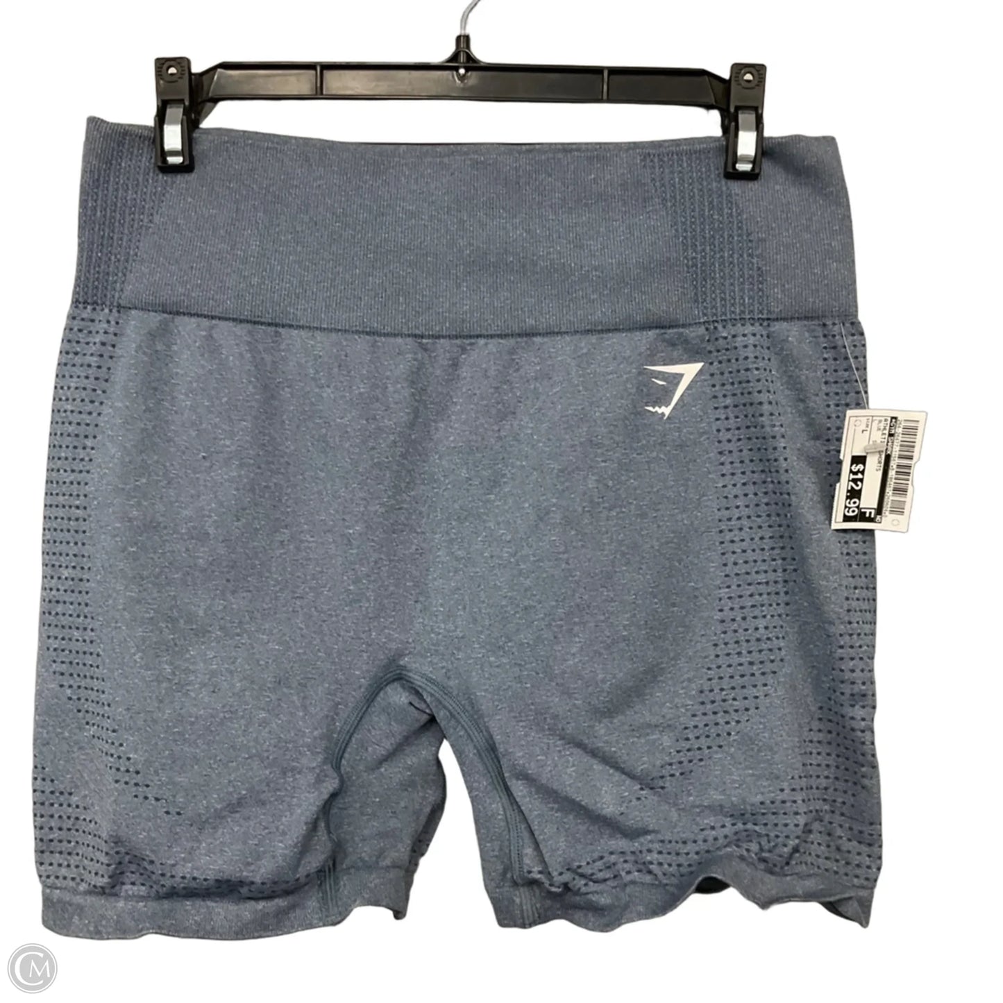 Athletic Shorts By Gym Shark In Blue, Size: L