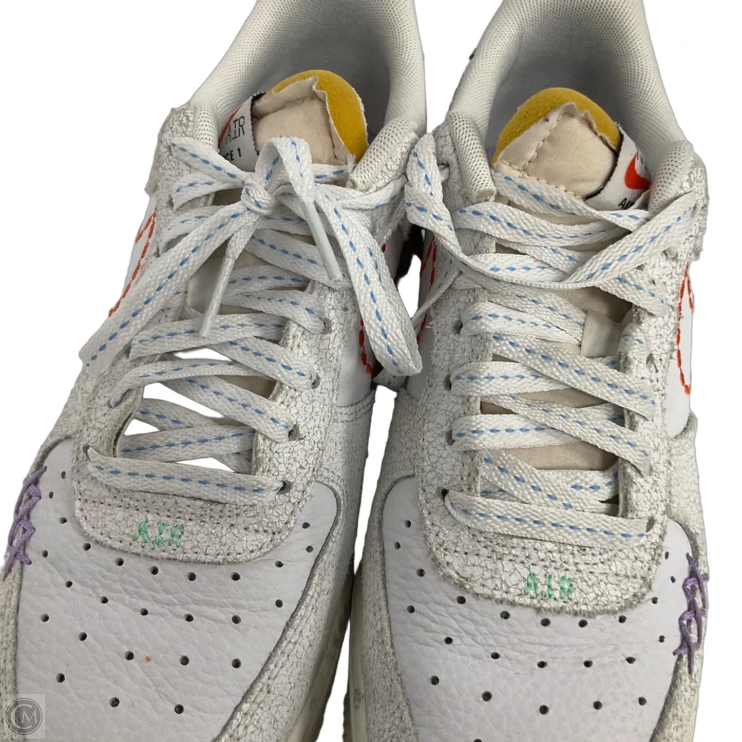 Air Force 1 Low ‘07 SE Stitched By Nike In White, Size: 8.5