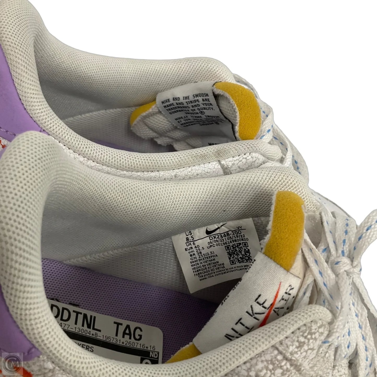 Air Force 1 Low ‘07 SE Stitched By Nike In White, Size: 8.5
