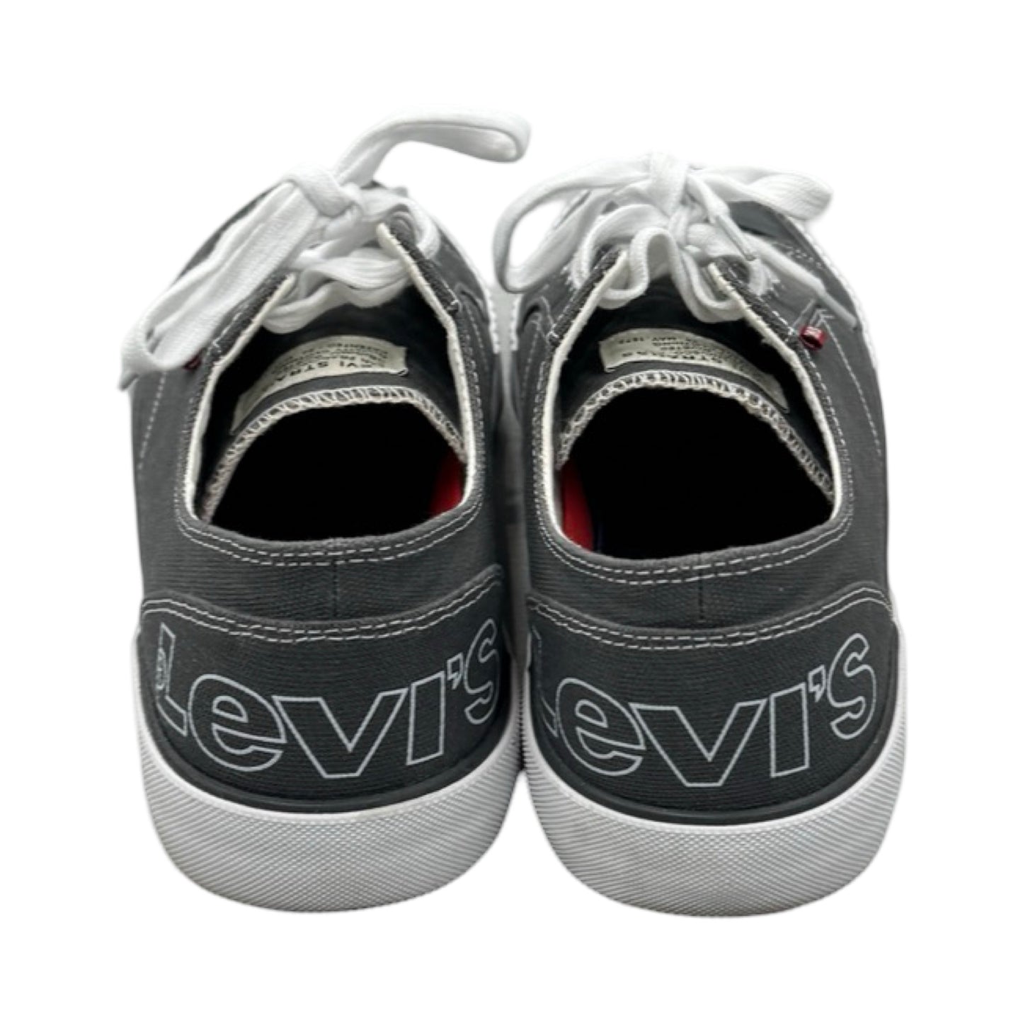 Shoes Sneakers By Levis In Grey, Size: 8