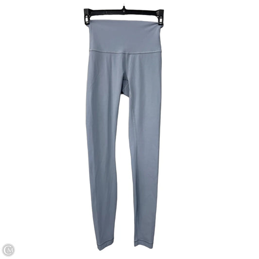 Athletic Leggings By Lululemon In Blue, Size: 0