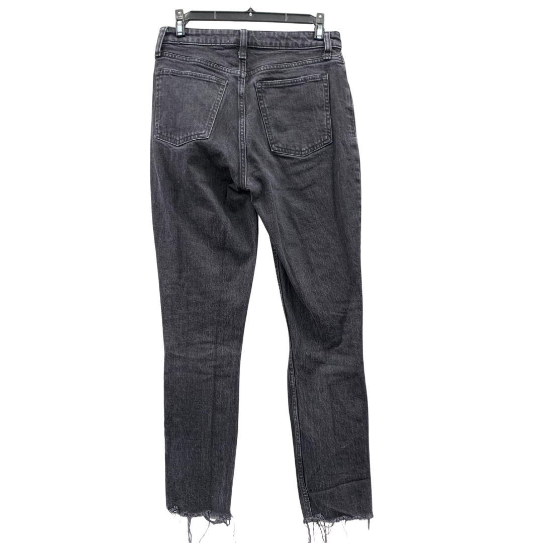 Jeans Skinny By Abercrombie And Fitch In Black Denim, Size: 2