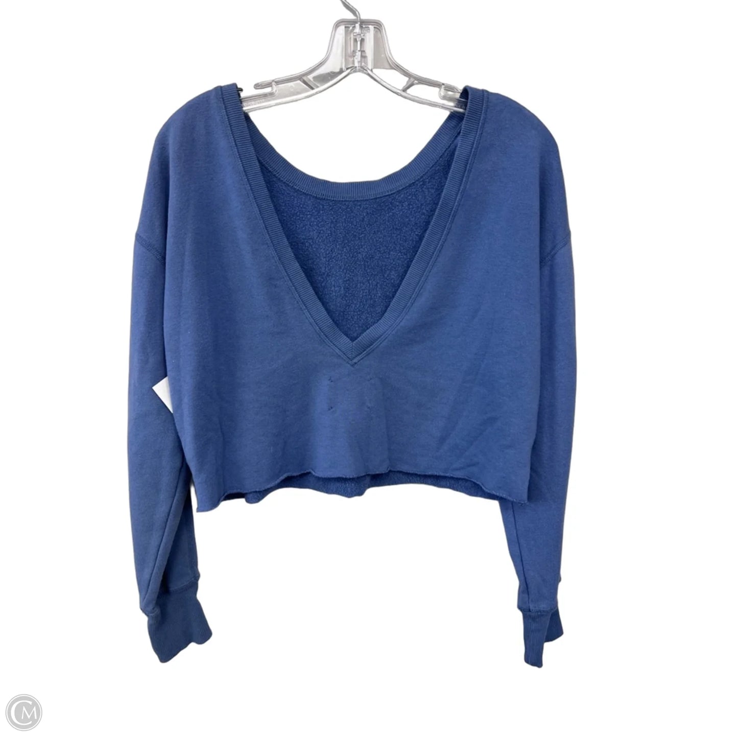 Sweatshirt Crewneck By Offline In Blue, Size: Xs