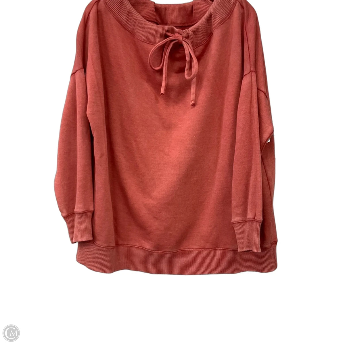 Sweatshirt Collar By Aerie In Orange, Size: M