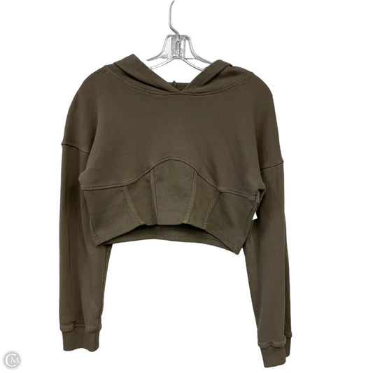 Sweatshirt Hoodie By Cider In Green, Size: M