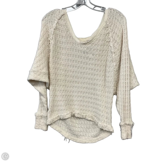 Sweater By We The Free In Cream, Size: Xs