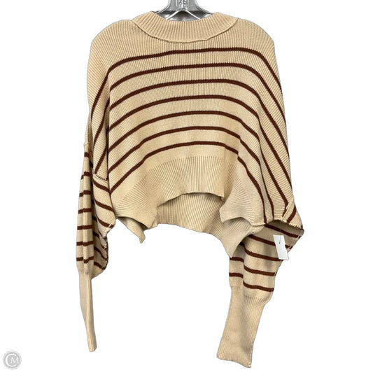 Sweater By Hyfve In Tan, Size: L