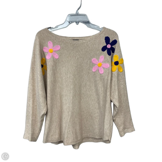 Sweater By Aaeda In Tan, Size: L