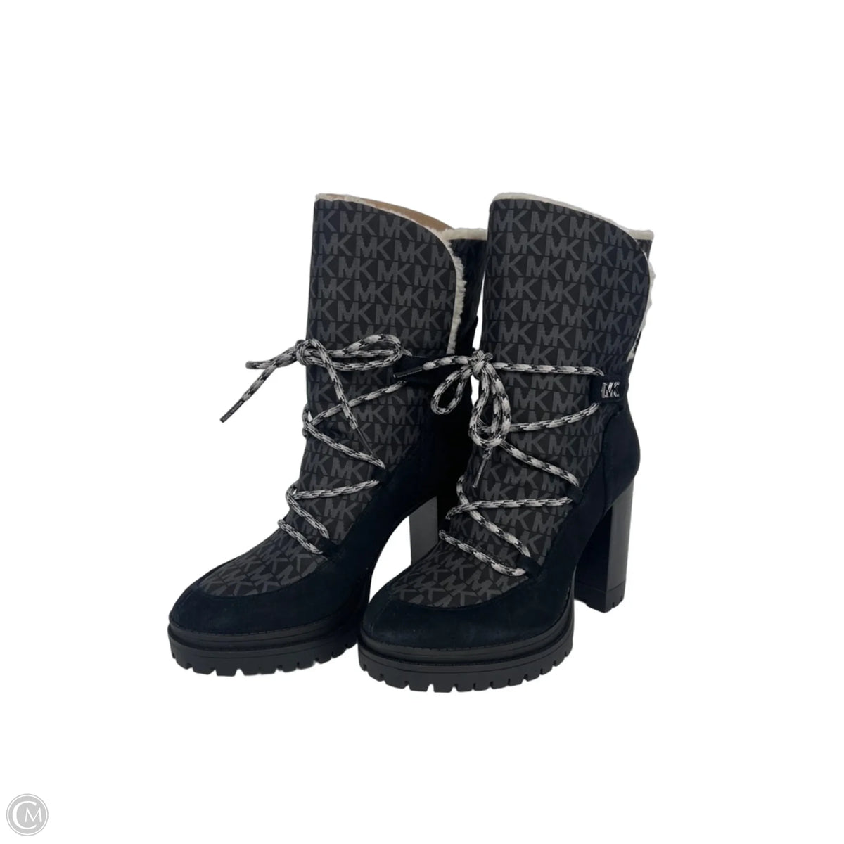 Boots Designer By Michael Kors In Black, Size: 9