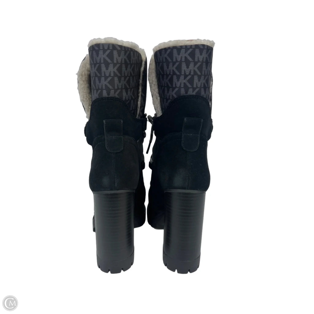 Boots Designer By Michael Kors In Black, Size: 9