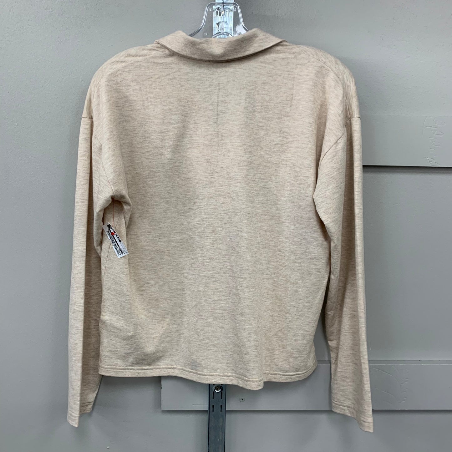 Top Long Sleeve By J. Crew In Tan, Size: S