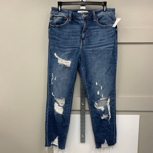 Jeans Straight By Clothes Mentor In Blue Denim, Size: 6