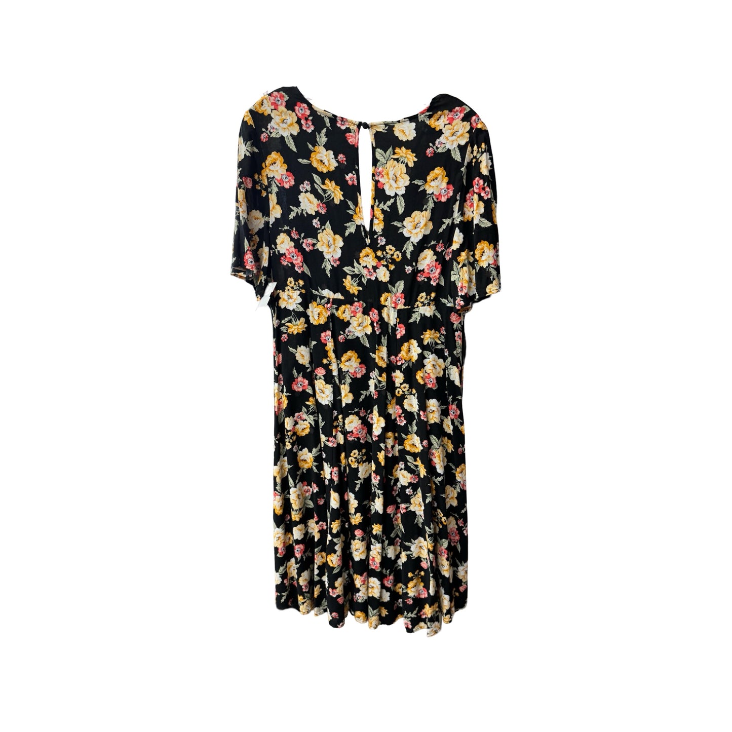 Dress Casual Midi By Torrid In Floral Print, Size: L