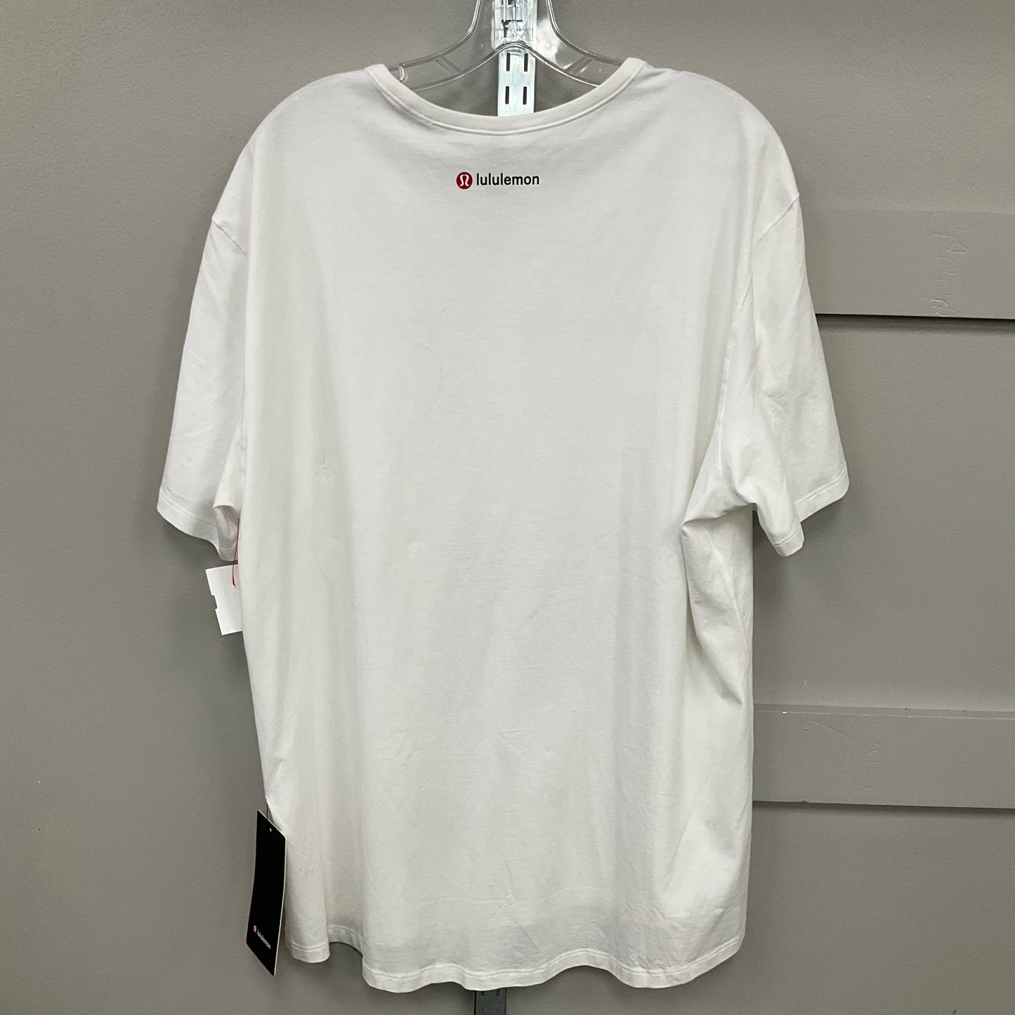 Top Short Sleeve Basic By Lululemon In White, Size: Xxl