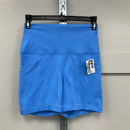 Athletic Shorts By Yogalicious In Blue, Size: S