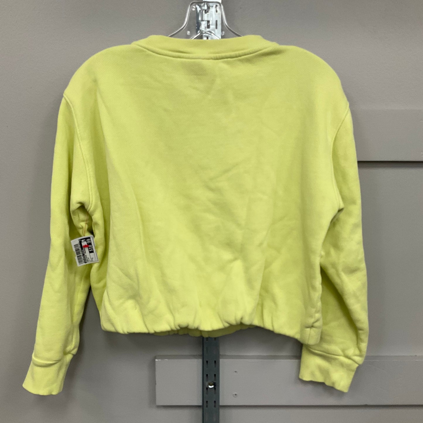 Sweatshirt Crewneck By Universal Thread In Yellow, Size: S