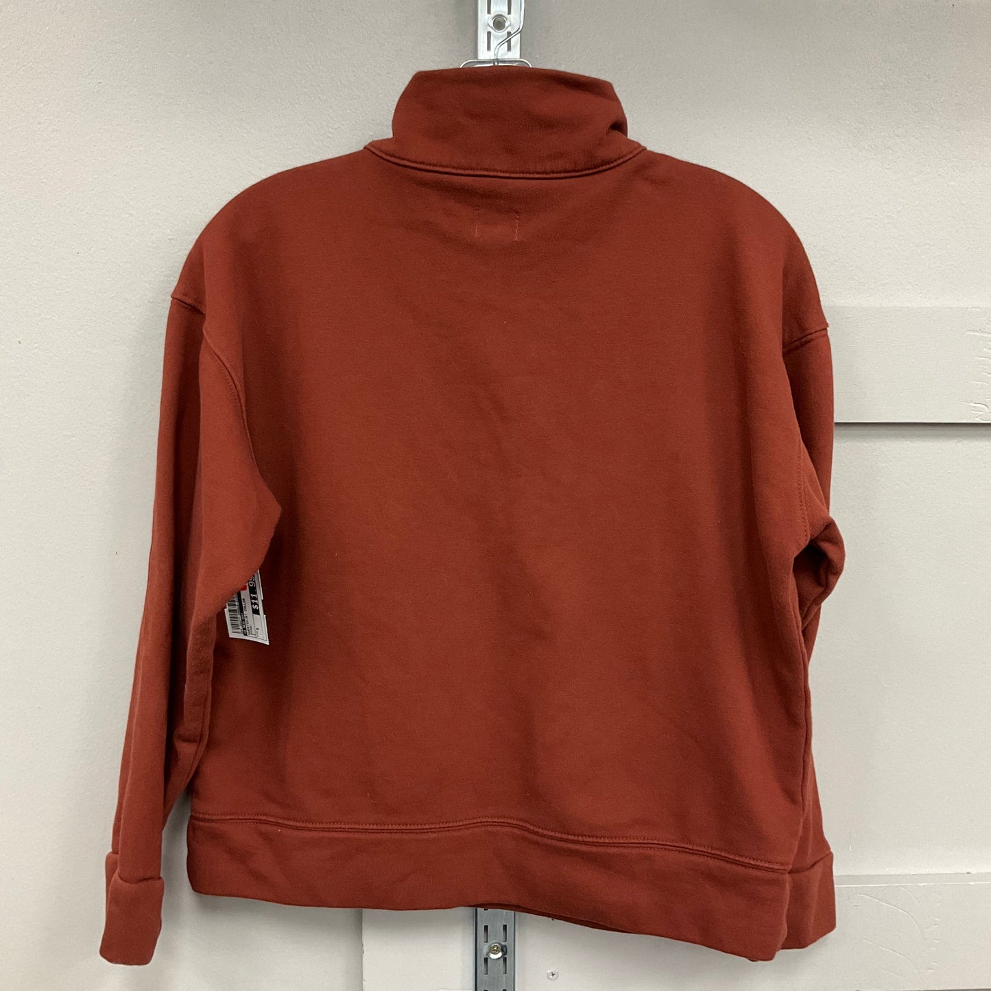 Sweatshirt Collar By A New Day In Brown, Size: S