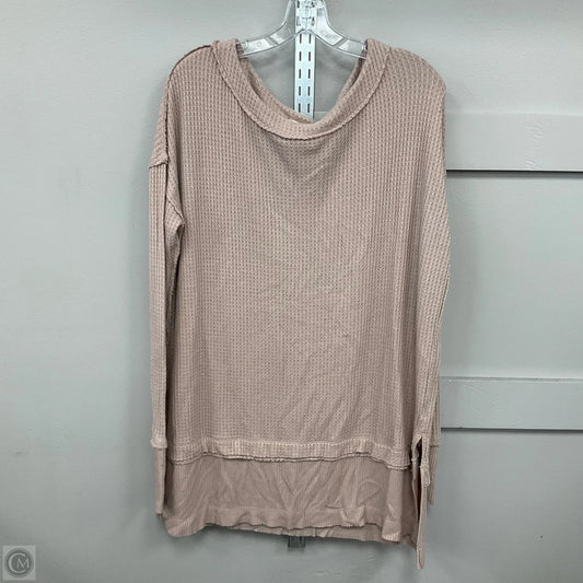 Top Long Sleeve By We The Free In Tan, Size: M