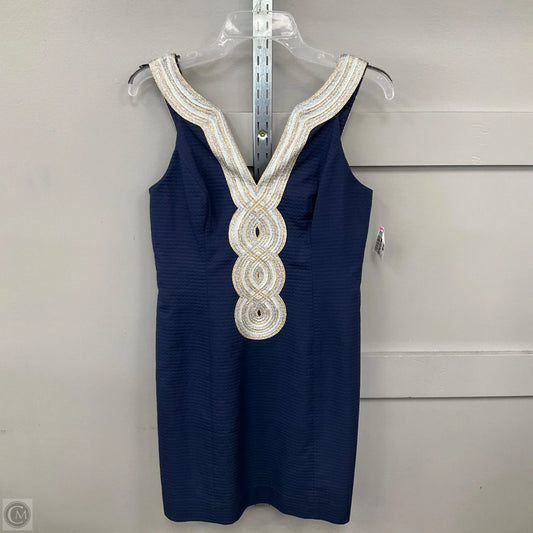 Dress Designer By Lilly Pulitzer In Navy, Size: 4