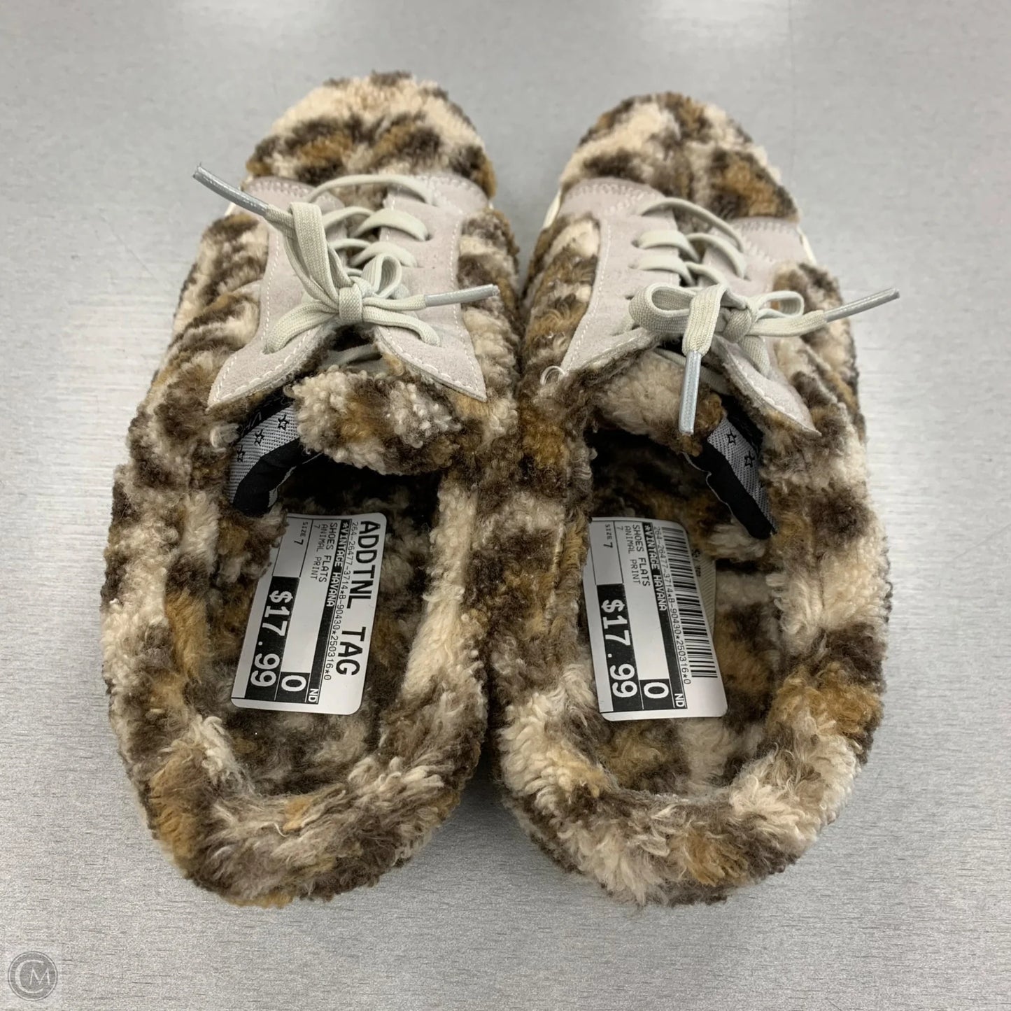 Shoes Flats By Vintage Havana In Animal Print, Size: 7