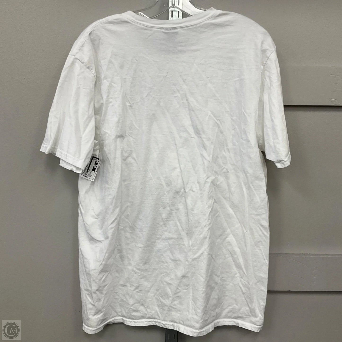 Top Short Sleeve Basic By Hanes In White, Size: Xl