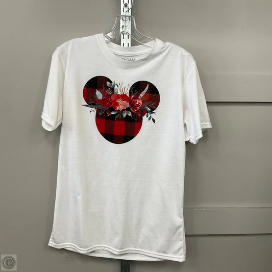 Top Short Sleeve Basic By Gildan In White, Size: M