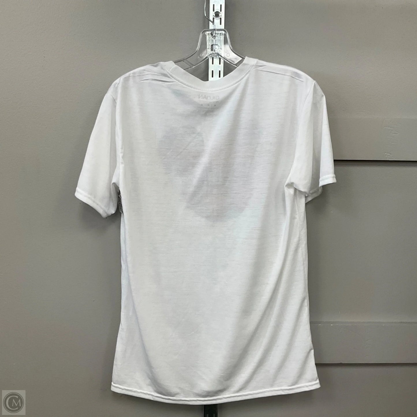 Top Short Sleeve Basic By Gildan In White, Size: M
