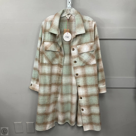 Jacket Other By Umgee In Plaid Pattern, Size: M