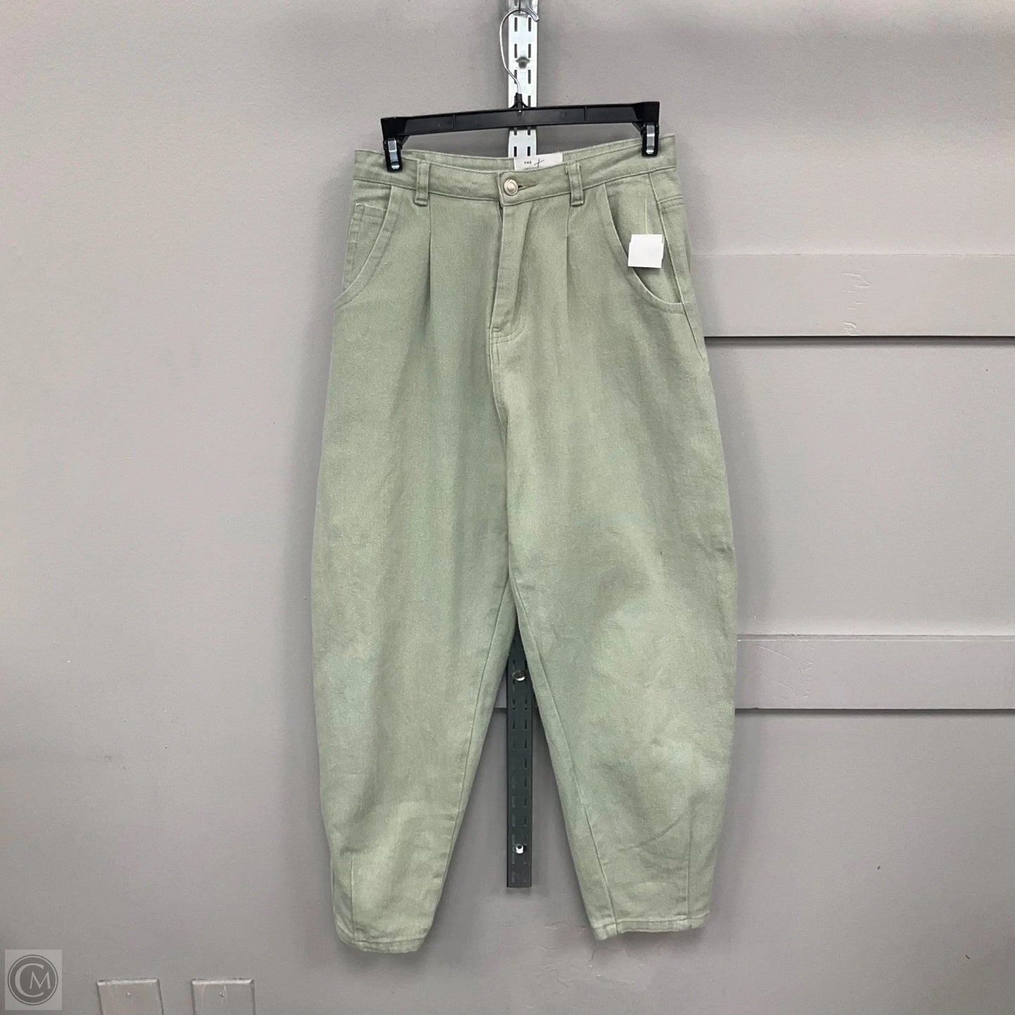 Pants Wide Leg By The Native One In Green, Size: S
