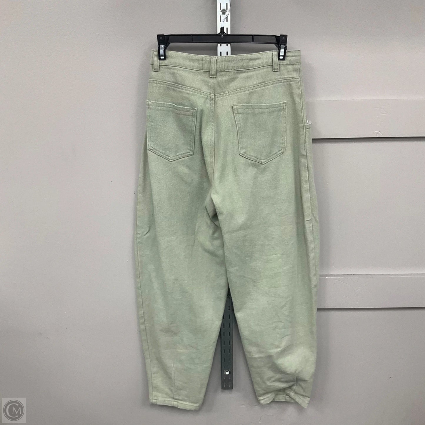 Pants Wide Leg By The Native One In Green, Size: S