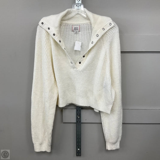 Sweater By Bdg In Cream, Size: L