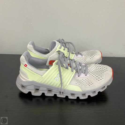 Shoes Athletic By On In Green & Grey, Size: 8