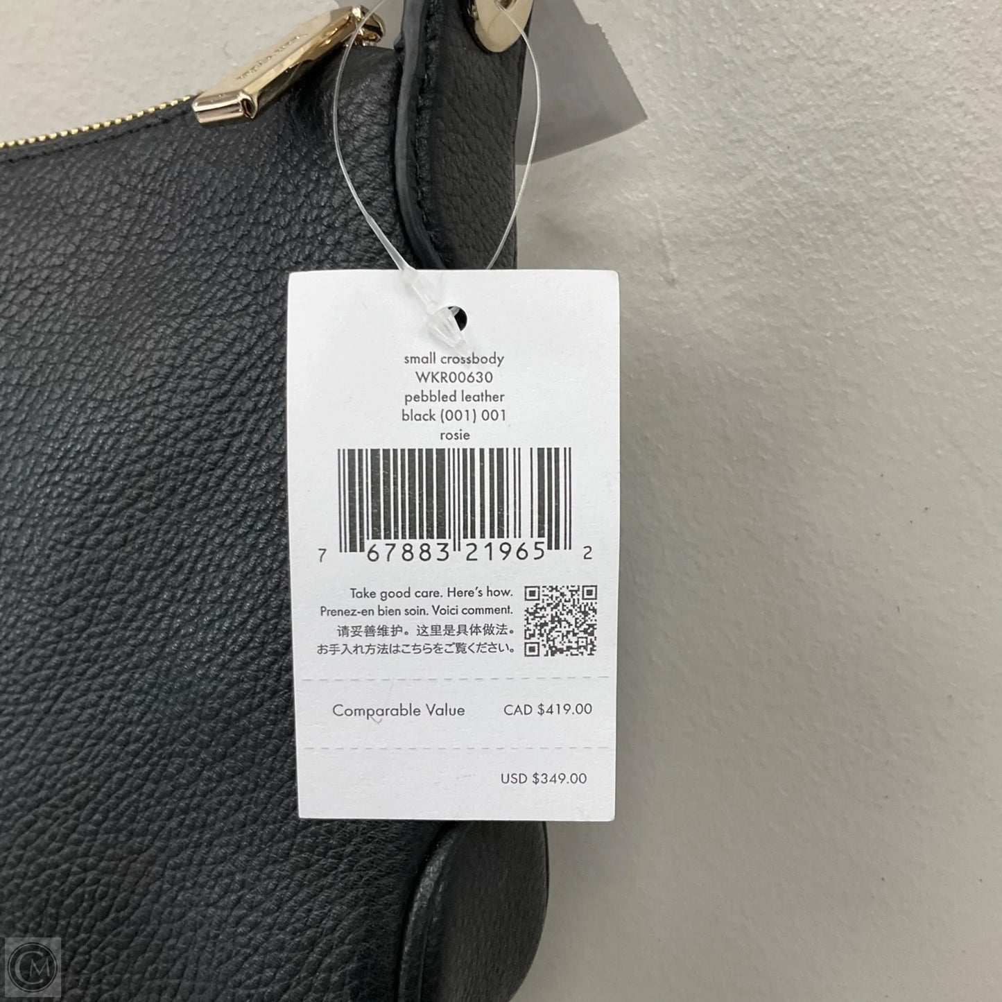 Pebbled Leather Rosie Crossbody By Kate Spade, Size: Small
