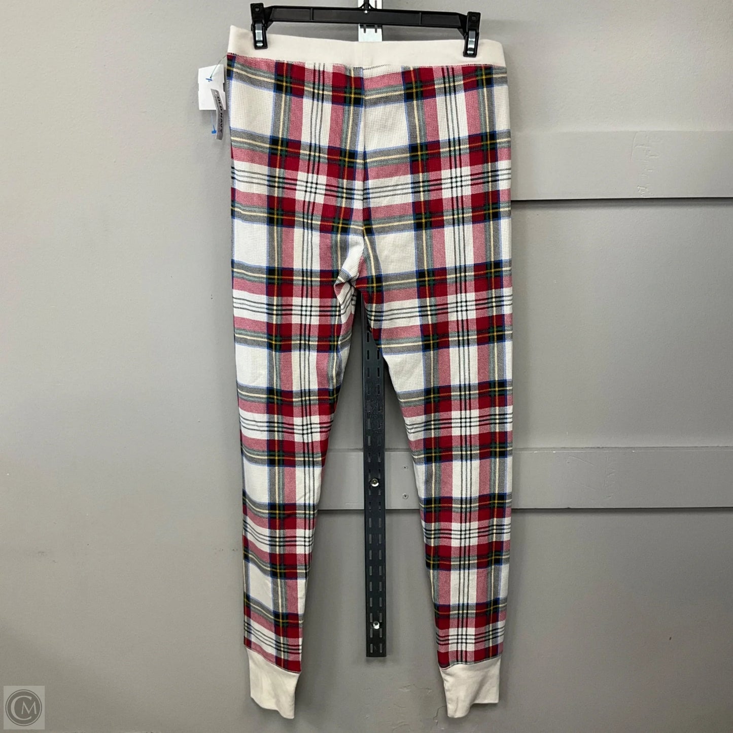 Pajama Pants By Old Navy In Plaid Pattern, Size: M