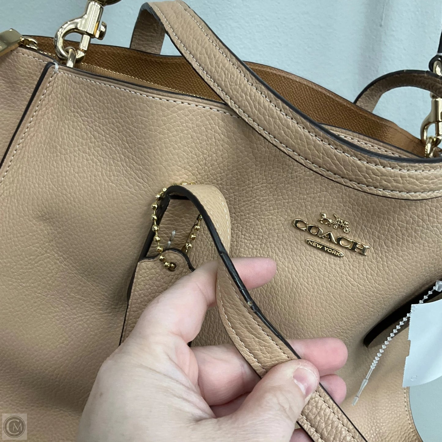 Crossbody Designer By Coach, Size: Large