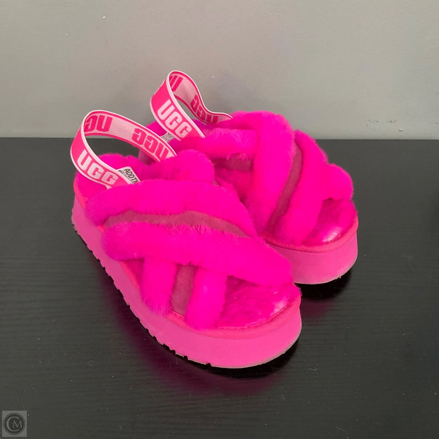 Shoes Designer By Ugg In Pink, Size: 7