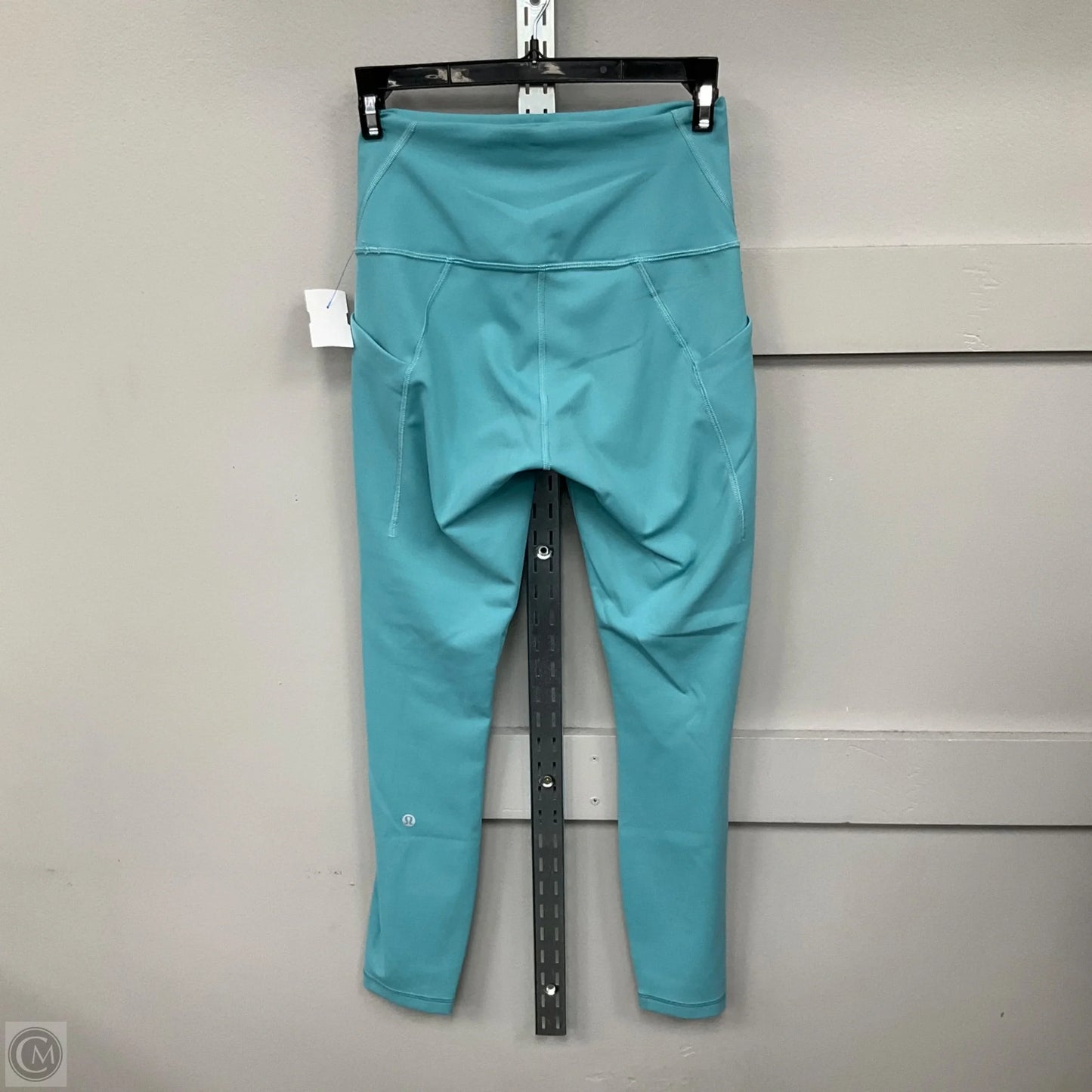 Athletic Leggings By Lululemon In Blue, Size: 6