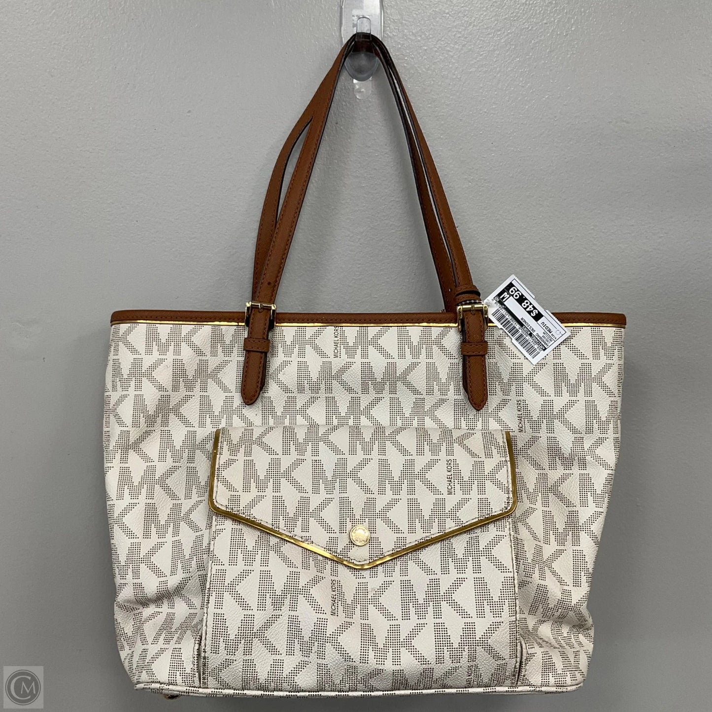 Handbag Designer By Michael Kors, Size: Medium