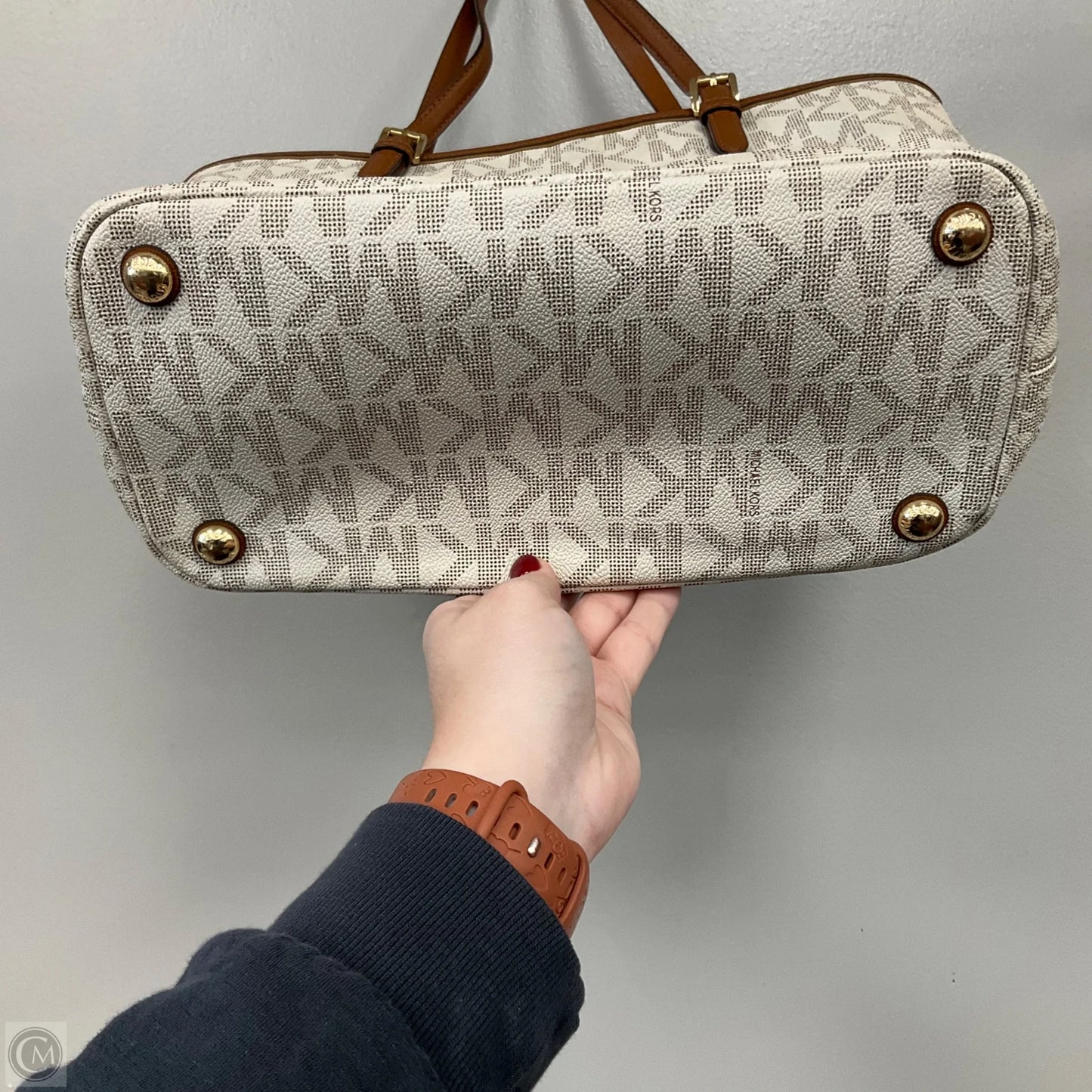 Handbag Designer By Michael Kors, Size: Medium