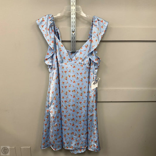 Dress Casual Short By Arula In Floral Print, Size: 1x
