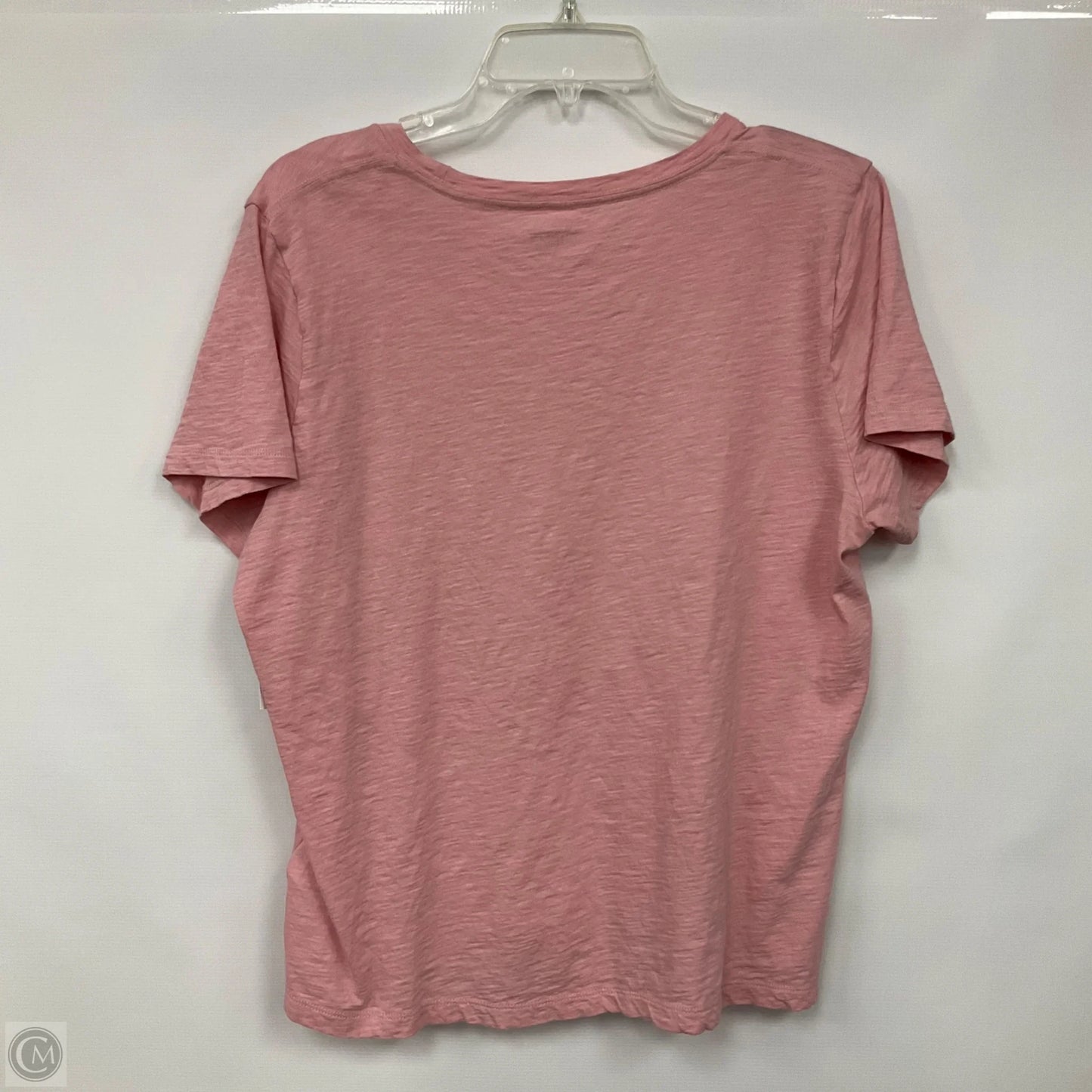 Top Short Sleeve Basic By J. Crew In Pink, Size: Xl