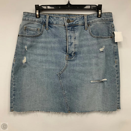 Skirt Mini & Short By Old Navy In Blue Denim, Size: 8