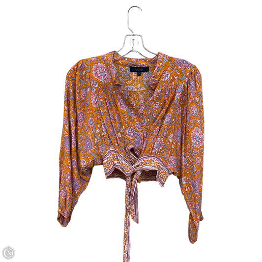 Top 3/4 Sleeve By Rachel Roy In Multi-colored, Size: M