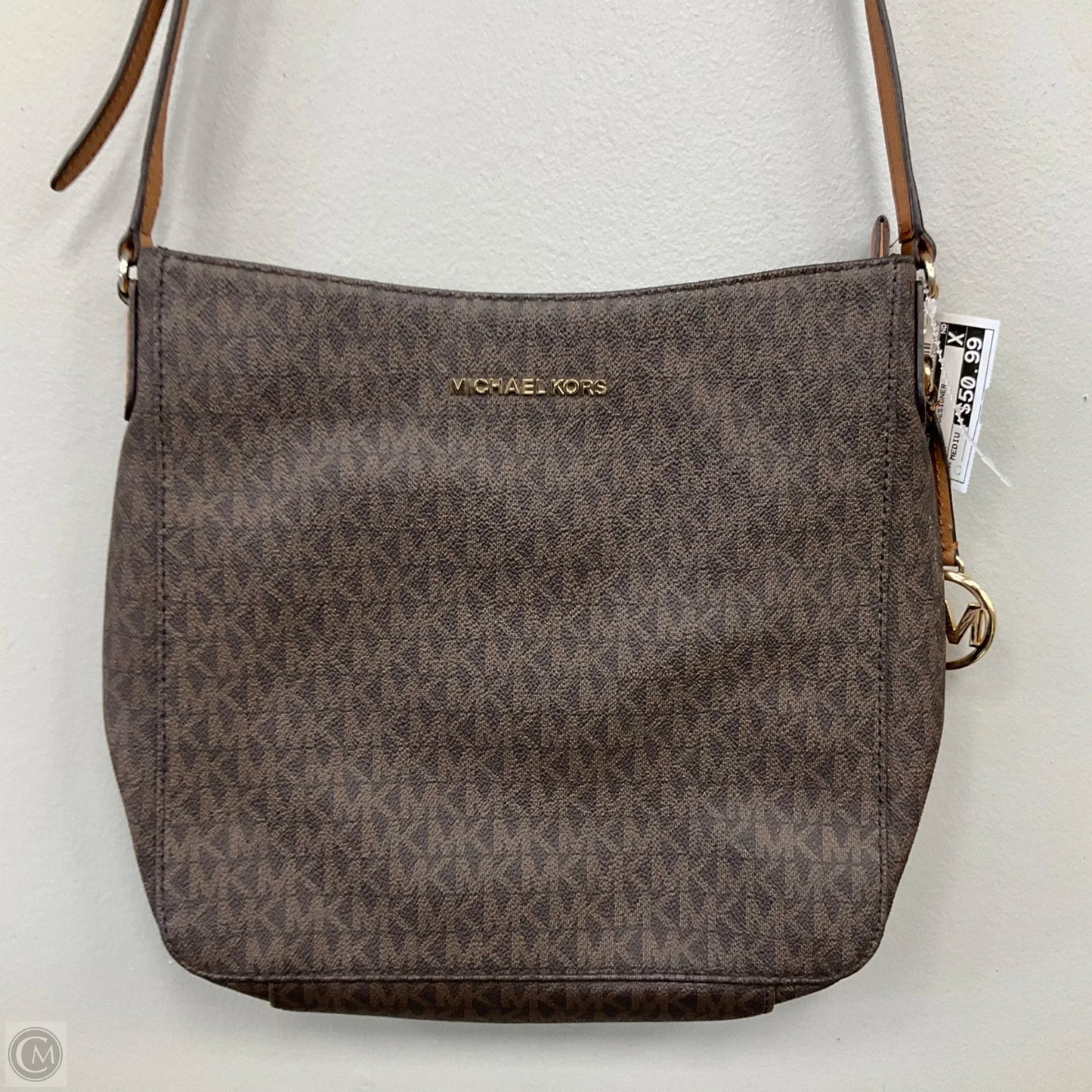 Crossbody Designer By Michael Kors, Size: Medium