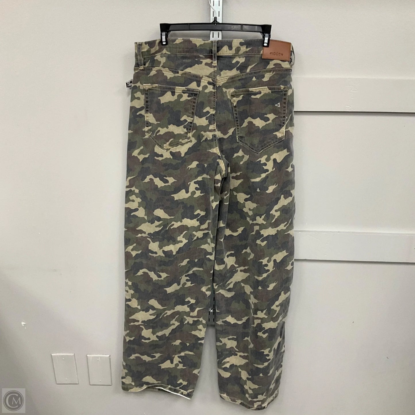 Pants Wide Leg By Hidden In Camouflage Print, Size: 10