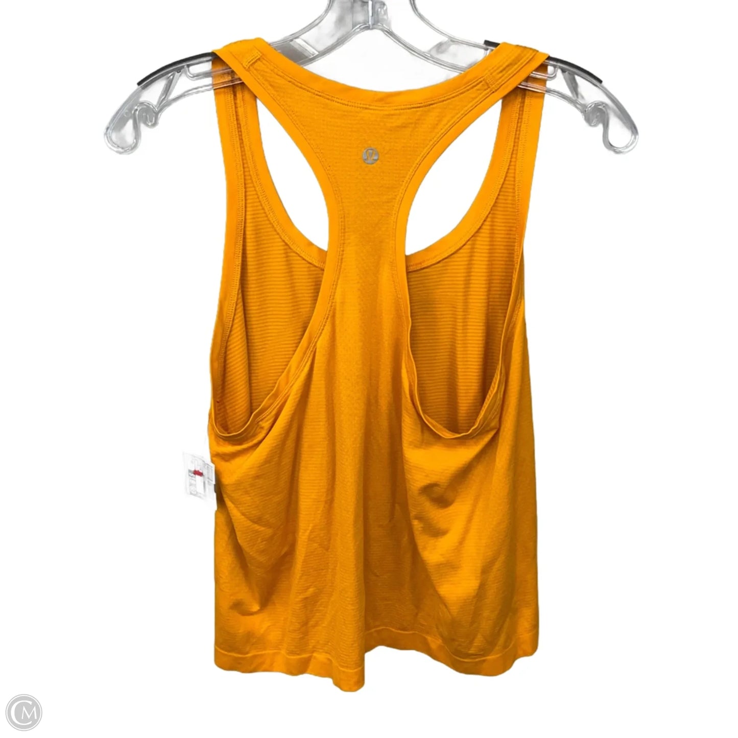 Athletic Tank Top By Lululemon In Orange, Size: 10