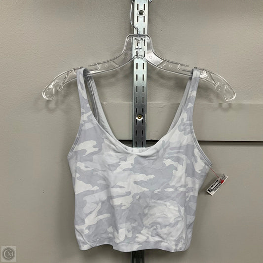 Athletic Bra By Lululemon In Camouflage Print, Size: 8