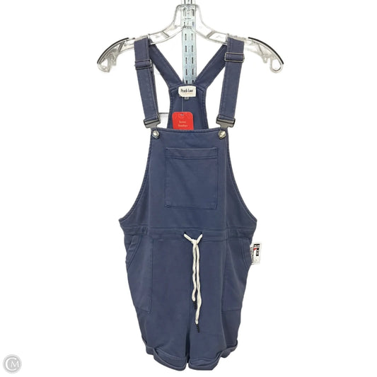 Shortalls By Peach Love Cream California In Blue, Size: S