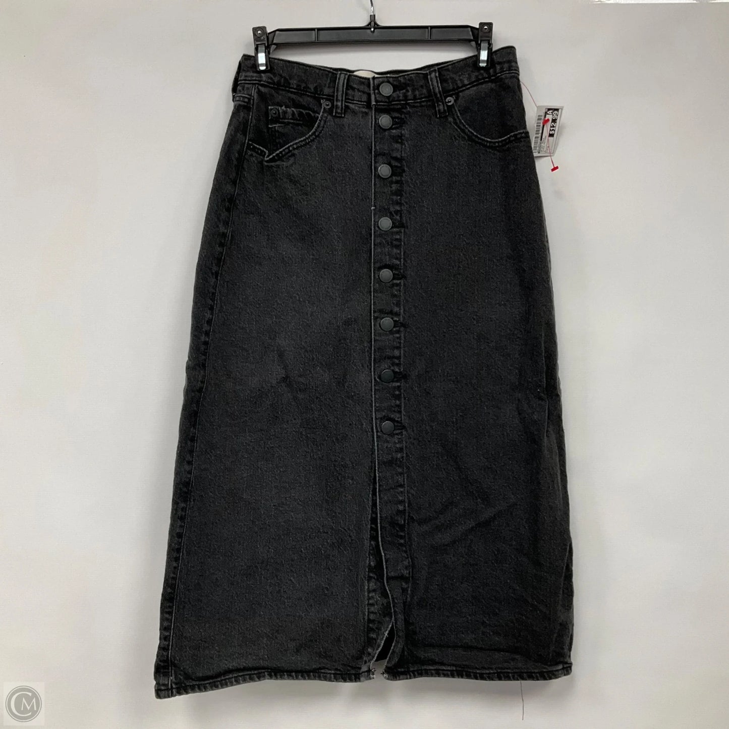 Skirt Maxi By Promesa In Plaid Pattern, Size: S