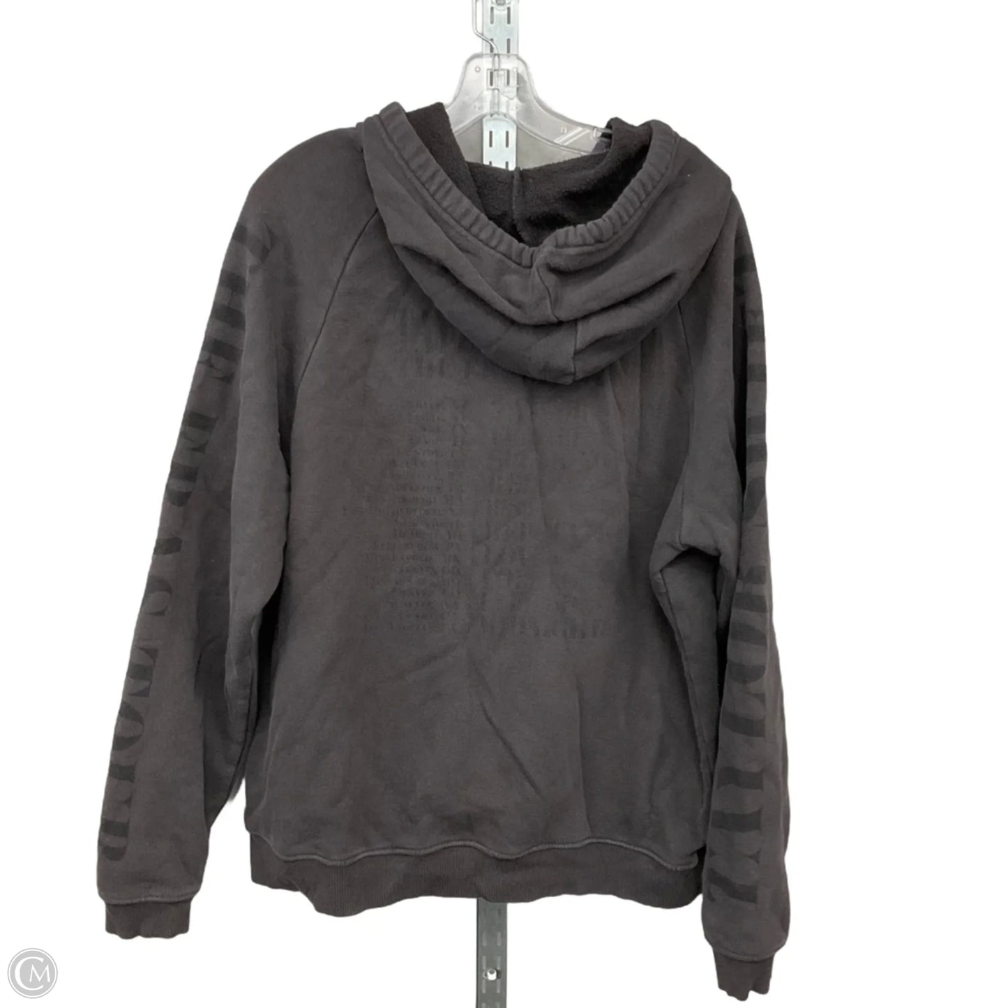 Sweatshirt Hoodie By Clothes Mentor In Black, Size: S